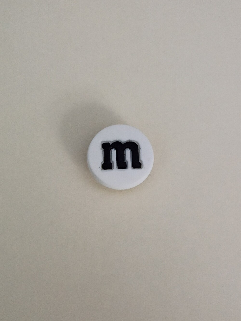 10 for $10 Jibbitz Croc Charms - White and Black Round M&M